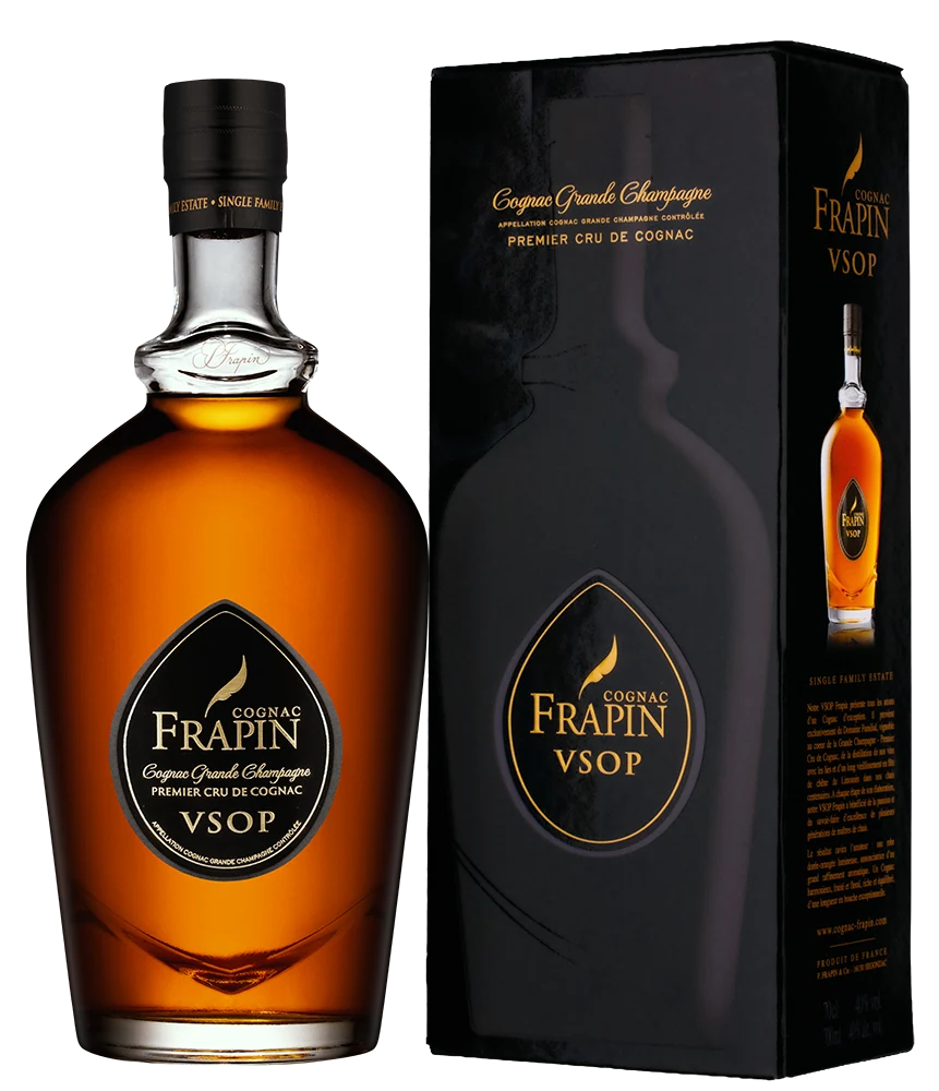 Коньяк Frapin VSOP Grande Champagne 1er Grand Cru du Cognac в подарочной упаковке, 0,7 л — Франция