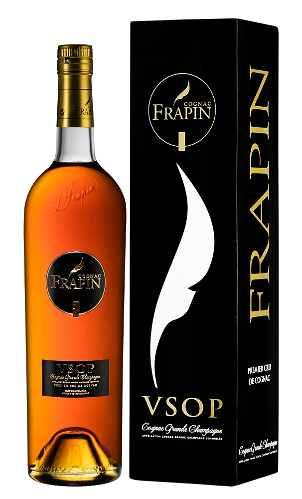 Коньяк Frapin VSOP Grande Champagne 1er Grand Cru du Cognac в подарочной упаковке, 1 л — Франция