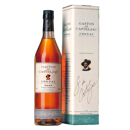 Коньяк Гастон де Кастельжак Гр. Шампань VSOP 0,7 л (п/к) — Франция