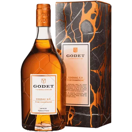 Коньяк Godet XO Fine Champagne 0,7 л в подарочной упаковке — Франция
