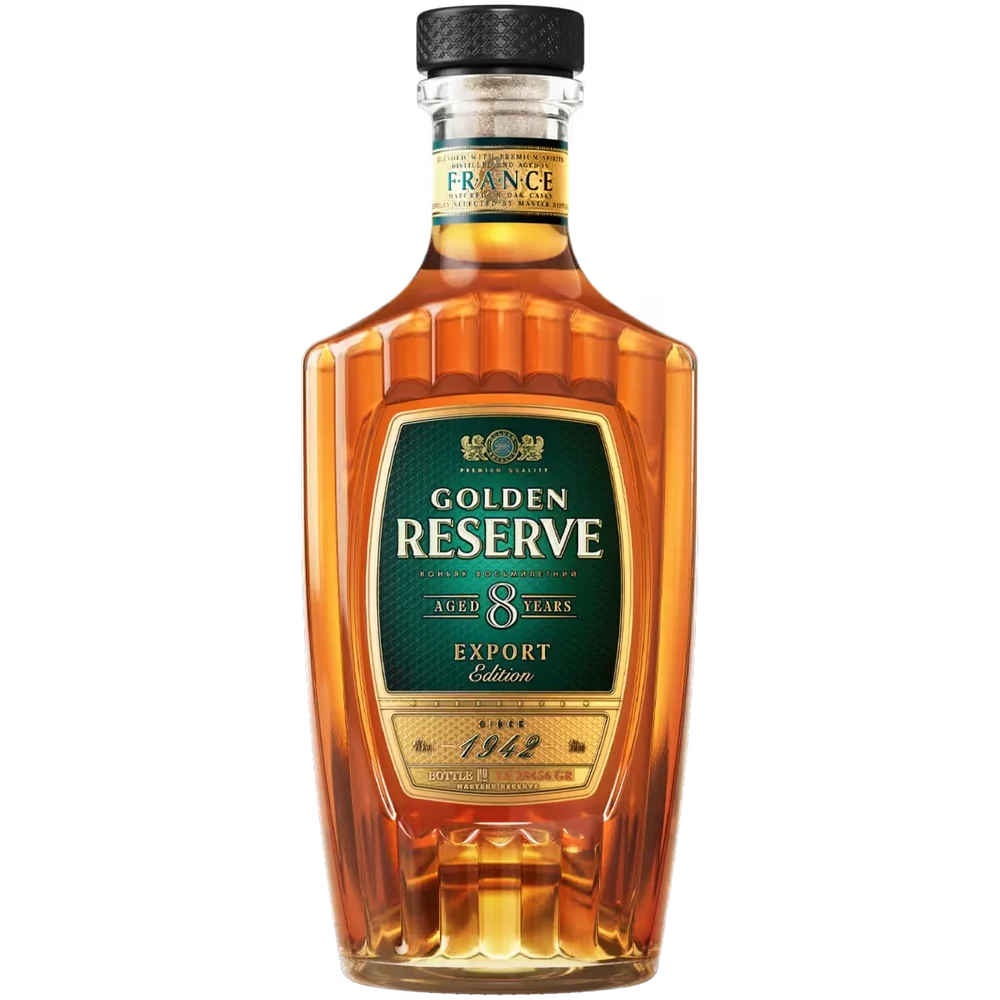 Коньяк Golden Reserve 8 лет, 0,5 л — Россия