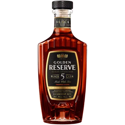 Коньяк Golden Reserve Black Cask 5 лет, 0,5 л — Россия