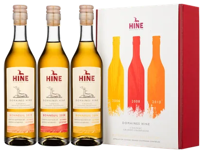Коньяк Hine Bonneuil Limited Edition: 2006, 2008, 2010, 0,2 л — Франция