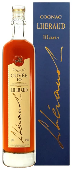 Коньяк Lheraud Cognac Cuvee 10 42%, 0,7 л — Франция