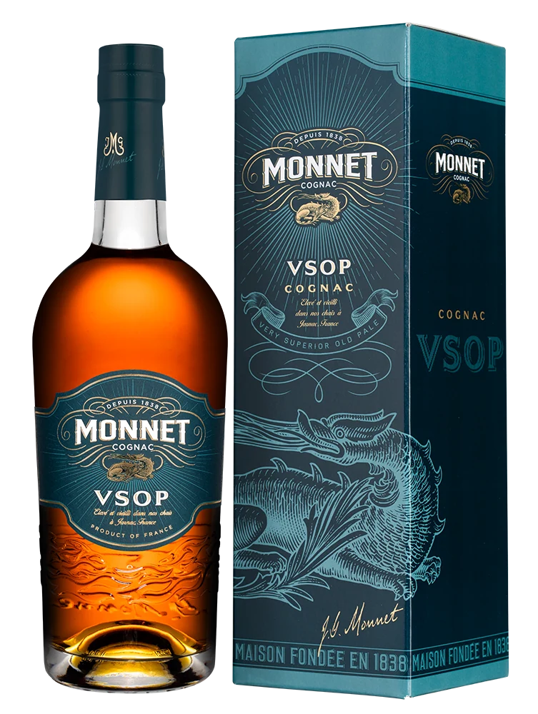 Коньяк Monnet VSOP в подарочной упаковке, 0,7 л — Франция