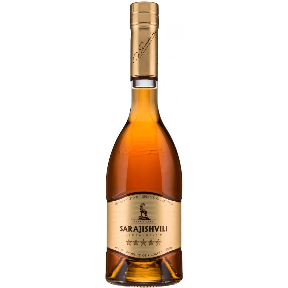 Коньяк Sarajishvili 5 YO 2017 г, 0,5 л — Грузия