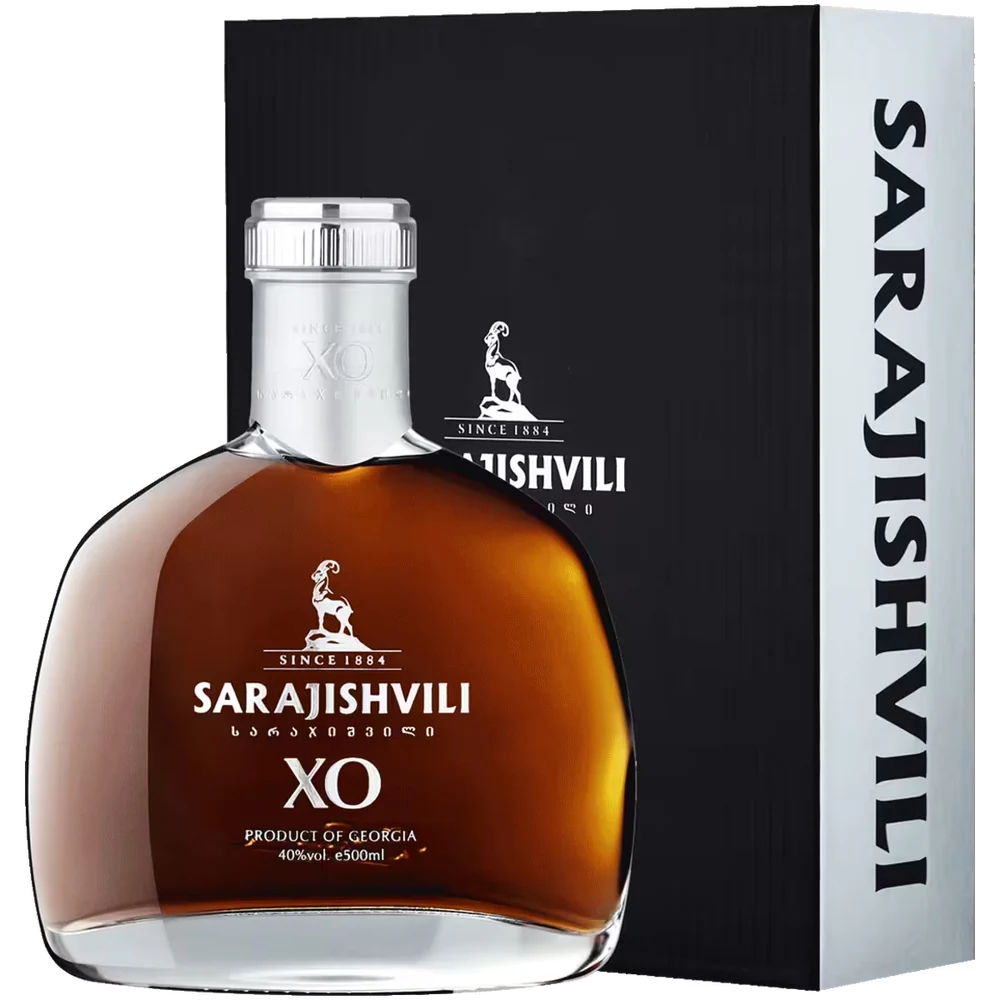 Коньяк Sarajishvili ХО 10 лет 0,5 л в подарочной упаковке — Грузия