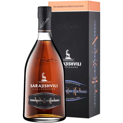 Коньяк Sarajishvili VSOP 8 лет 0,5 л в подарочной упаковке — Грузия