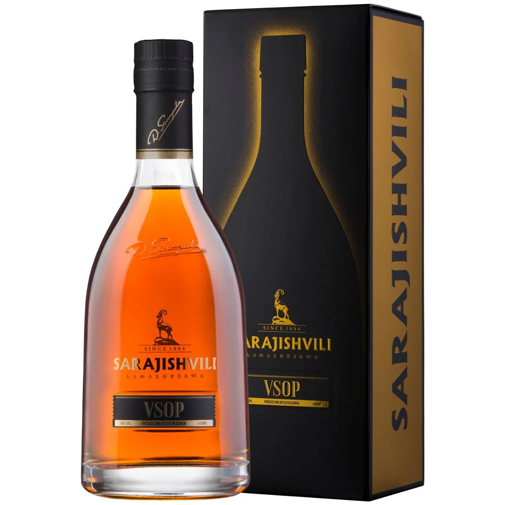 Коньяк Sarajishvili VSOP (gift box), 0,5 л — Грузия
