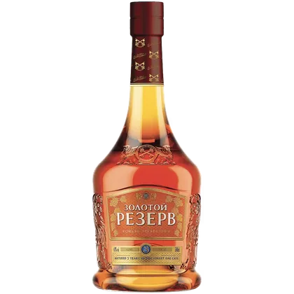 Коньяк Золотой Резерв 3 года, 0,5 л — Россия