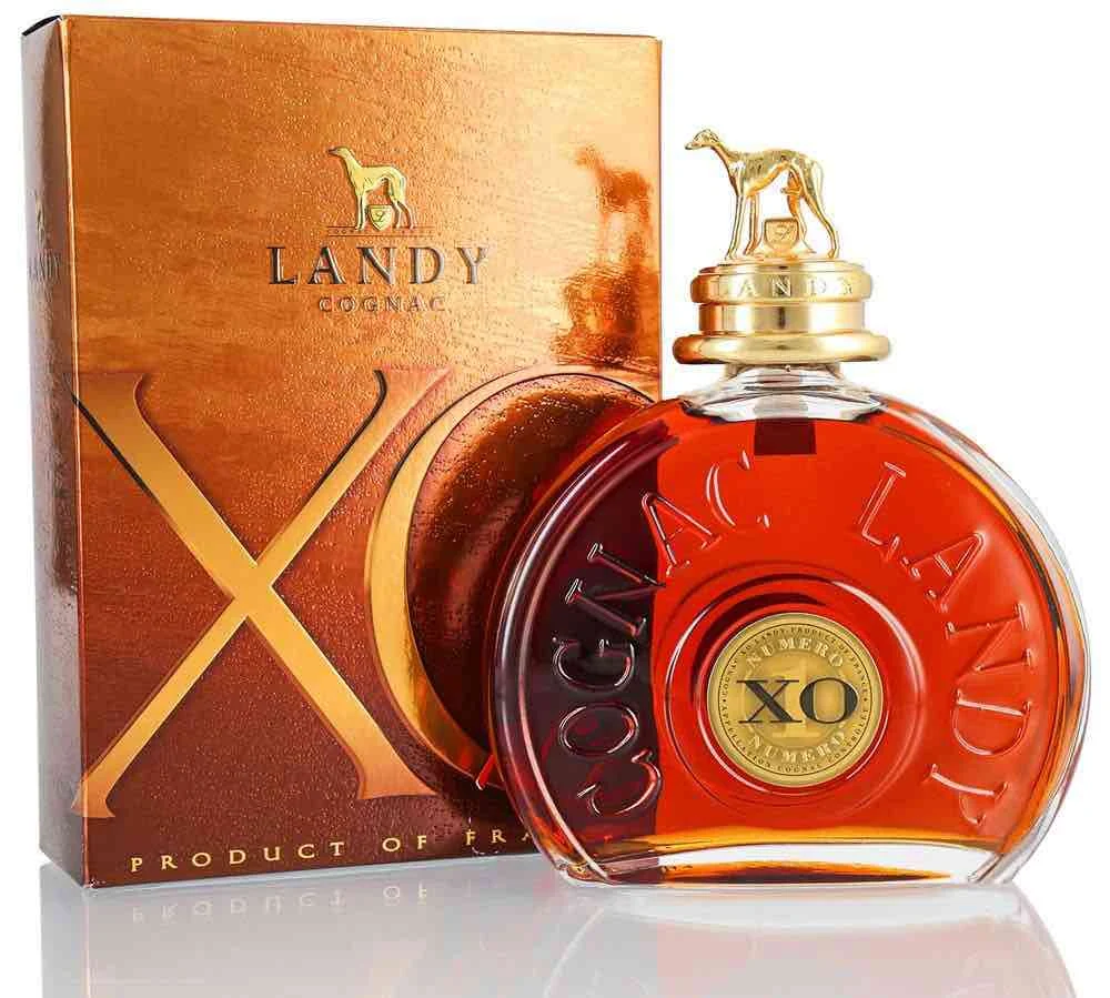 Коньяк Ланди XO №1 в п\к, 0,7 л — Франция