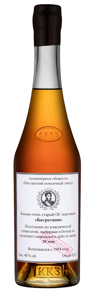 Российский коньяк "Багратион", 0,5 л — Россия