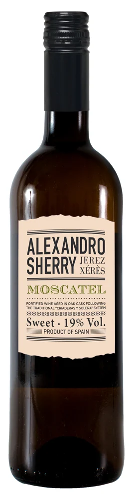 Херес Alexandro Moscatel 19%, 0,75 л — Испания