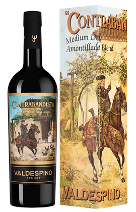 Херес Amontillado Contrabandista в подарочной упаковке, Valdespino, 0,75 л — Испания