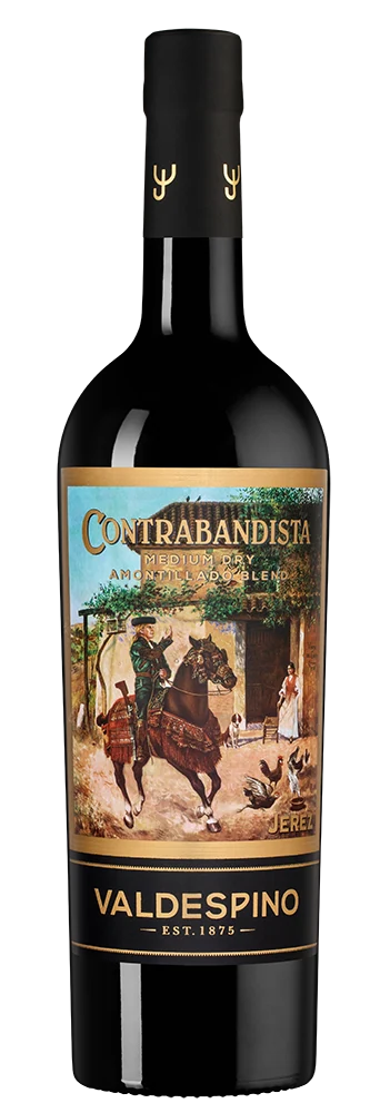 Херес Amontillado Contrabandista, Valdespino, 0,75 л — Испания