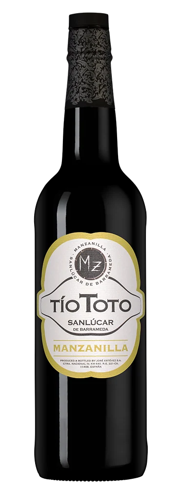 Херес Tio Toto Manzanilla, Jose Estevez, 0,75 л — Испания