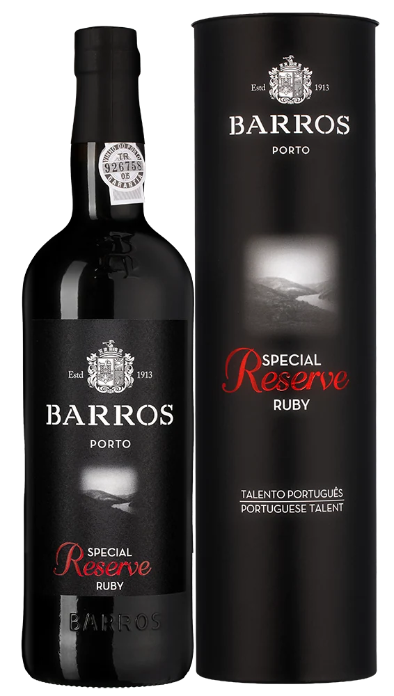 Портвейн Barros Special Reserve Ruby в подарочной упаковке, 0,75 л — Португалия