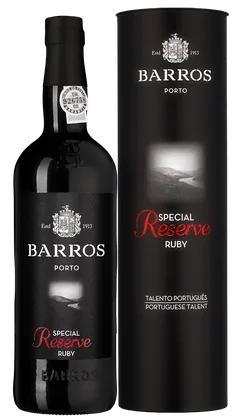 Портвейн Barros Special Reserve Ruby в подарочной упаковке, 0,75 л — Португалия
