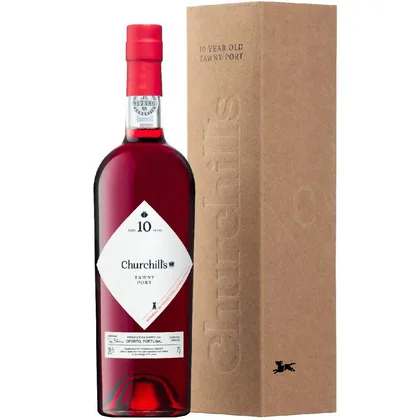 Портвейн Churchill’s Tawny Port 10 Years Old (gift box), 0,75 л — Португалия