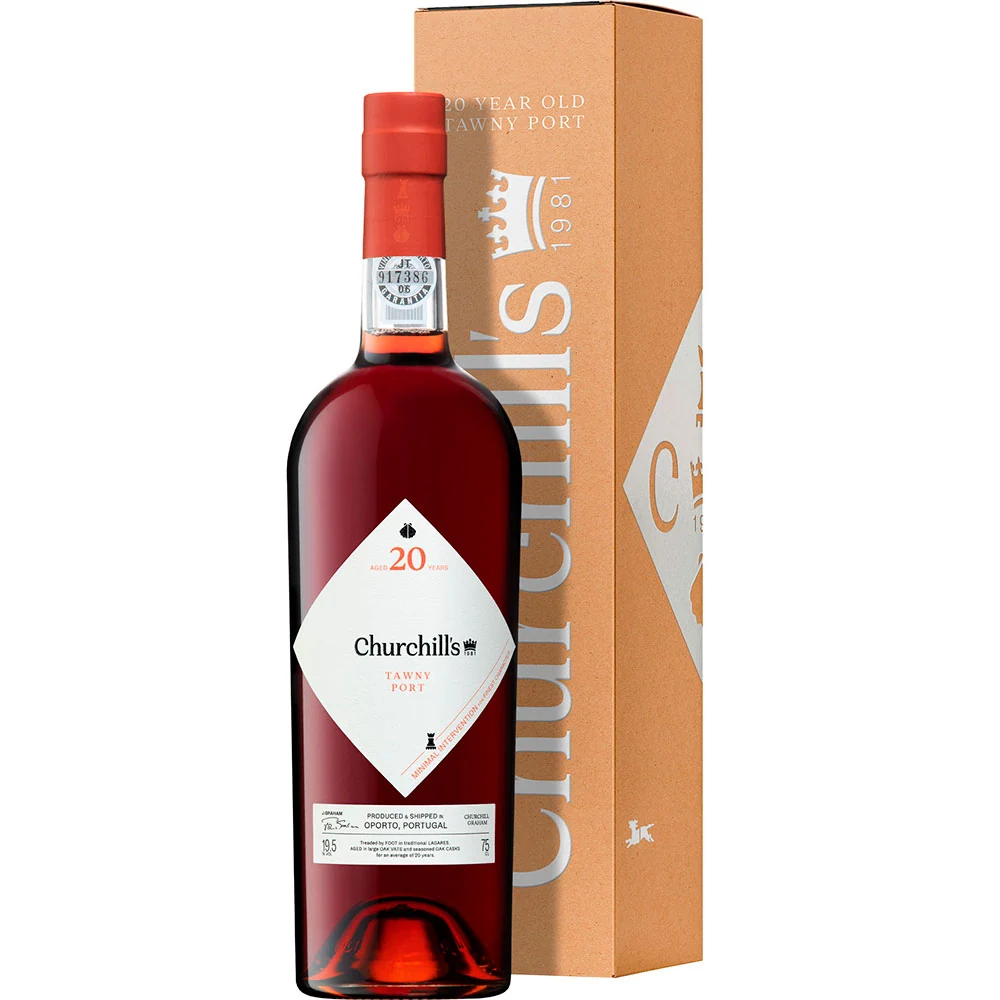 Портвейн Churchill’s Tawny Port 20 Years Old (gift box), 0,75 л — Португалия