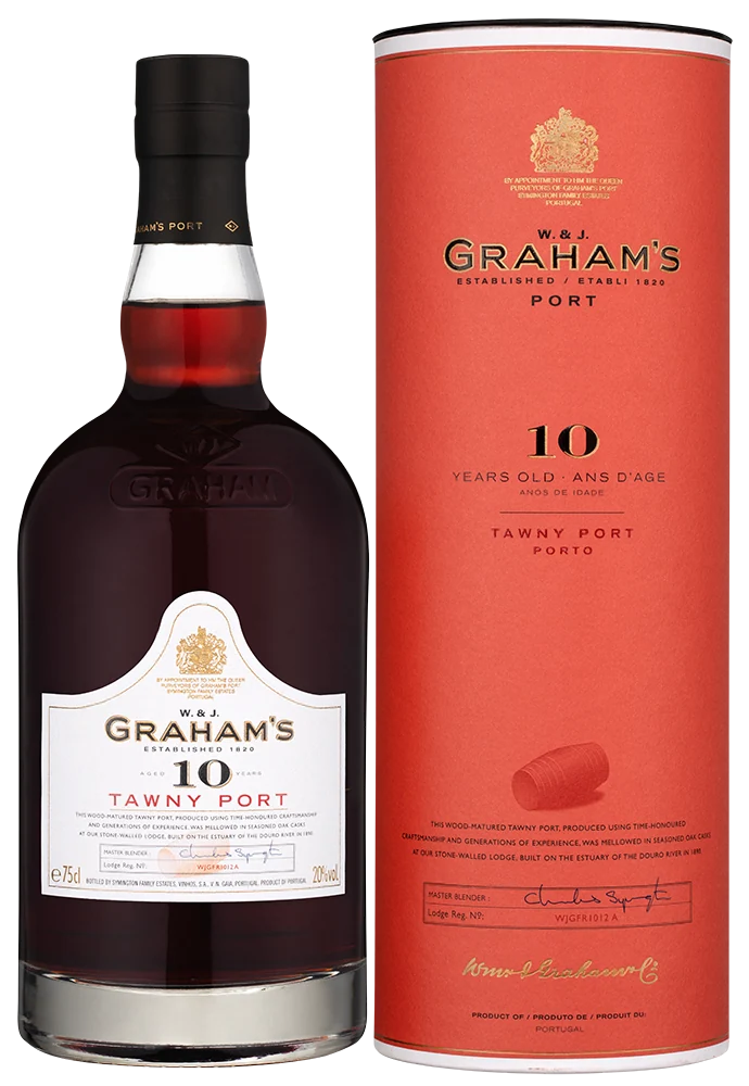 Портвейн Graham`s 10 Year Old Tawny Port в подарочной упаковке, 0,75 л — Португалия