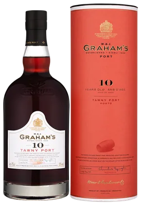 Портвейн Graham`s 10 Year Old Tawny Port в подарочной упаковке, 0,75 л — Португалия