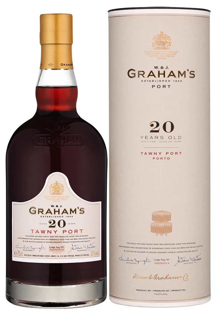 Портвейн Graham`s 20 Year Old Tawny Port в подарочной упаковке, 0,75 л — Португалия