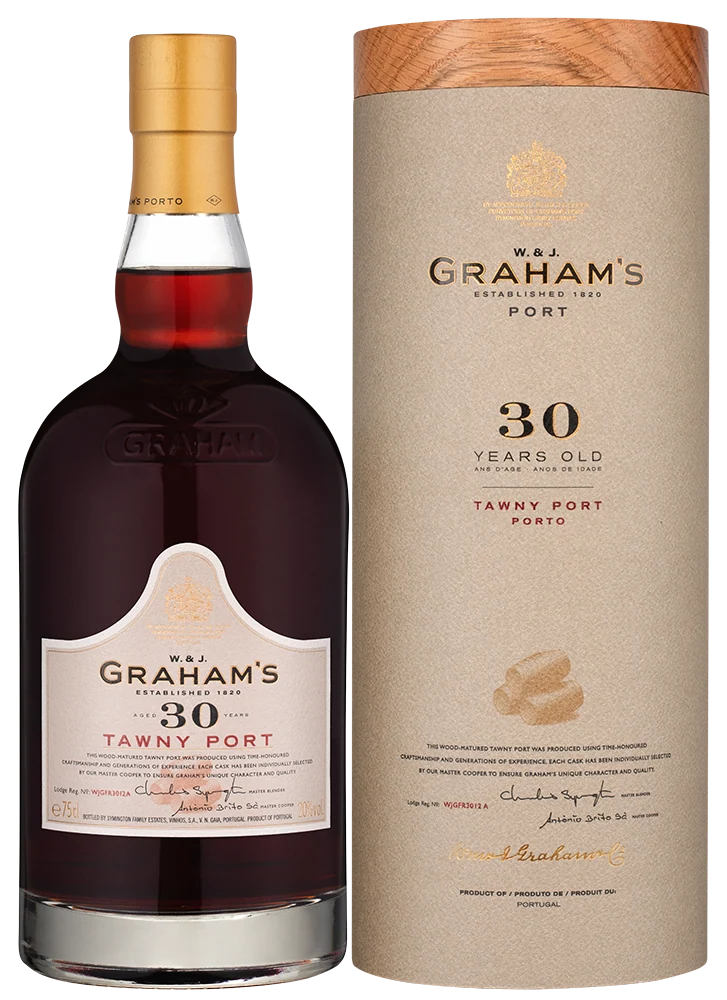 Портвейн Graham`s 30 Year Old Tawny Port в подарочной упаковке, 0,75 л — Португалия