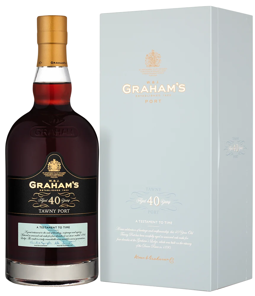 Портвейн Graham`s 40 Year Old Tawny Port в подарочной упаковке, 0,75 л — Португалия