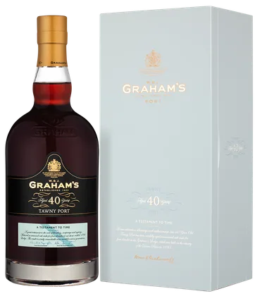 Портвейн Graham`s 40 Year Old Tawny Port в подарочной упаковке, 0,75 л — Португалия