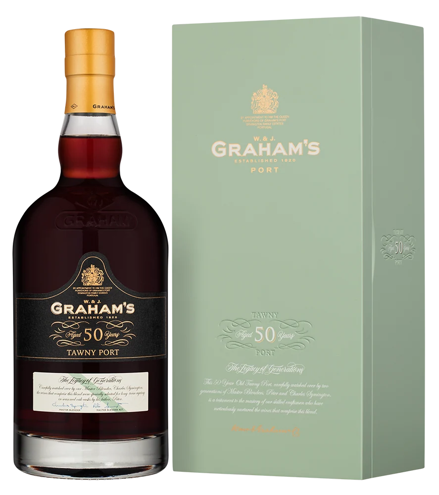 Портвейн Graham`s 50 Year Old Tawny Port в подарочной упаковке, 0,75 л — Португалия