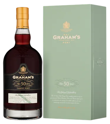 Портвейн Graham`s 50 Year Old Tawny Port в подарочной упаковке, 0,75 л — Португалия