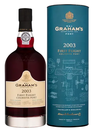 Портвейн Graham`s First Flight Colheita Port в подарочной упаковке, 0,75 л — Португалия