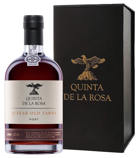Портвейн Quinta de la Rosa 30 Year Old Tawny 19,5% 0,5 л п/уп — Португалия