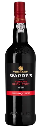 Портвейн Warre`s Heritage Ruby Port, 0,75 л — Португалия