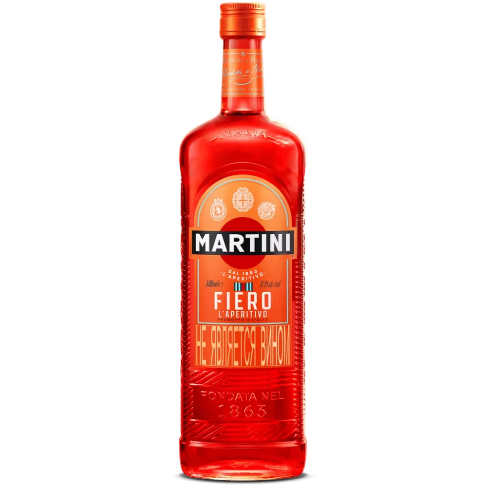 Вермут Martini Fiero сладкий, 0,5 л — Италия