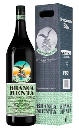 Ликер Branca Menta в подарочной упаковке, 3 л — Италия
