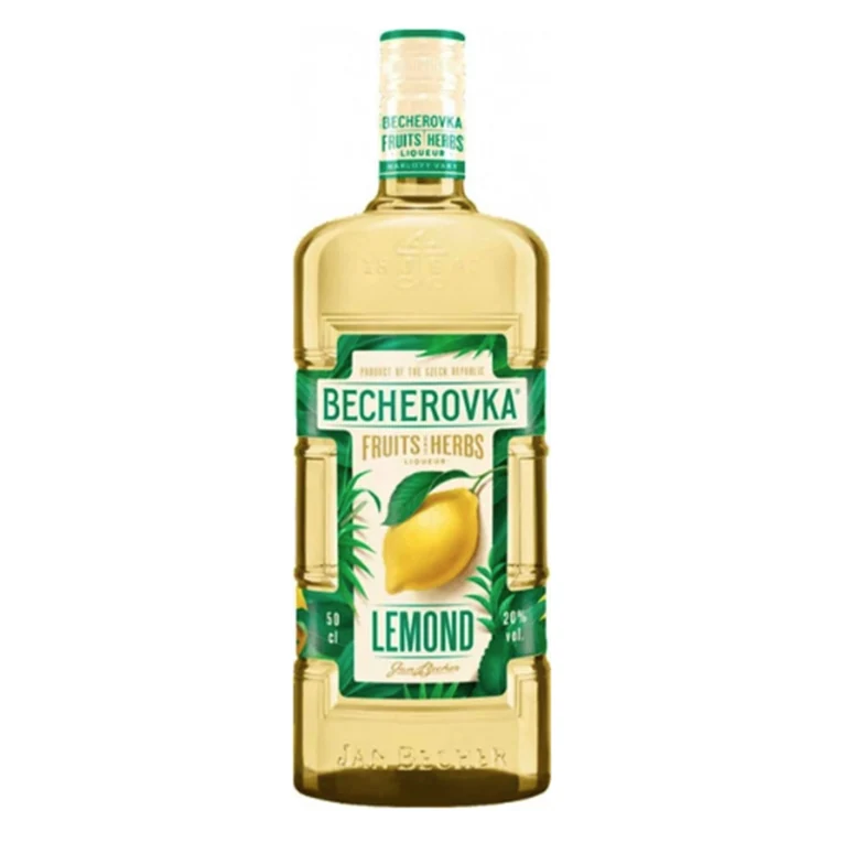 Ликер десертный Бехеровка Лемонд, 0,5 л — Чехия