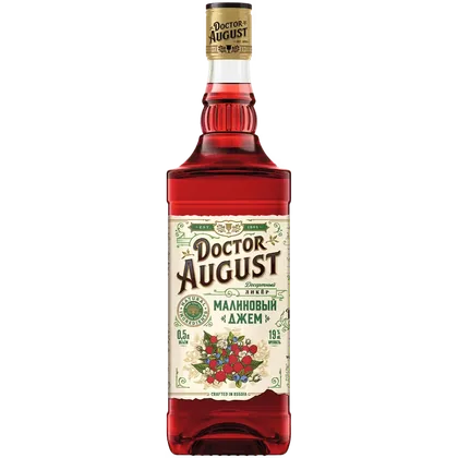 Ликер Doctor August Малиновый джем, 0,5 л — Россия