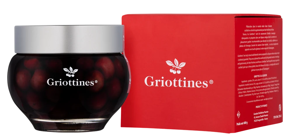 Ликер Griottines в подарочной упаковке, 0,35 л — Франция
