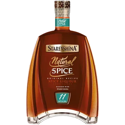 Ликер Stareyshina Natural Spice на основе коньяка десертный, 0,5 л — Россия