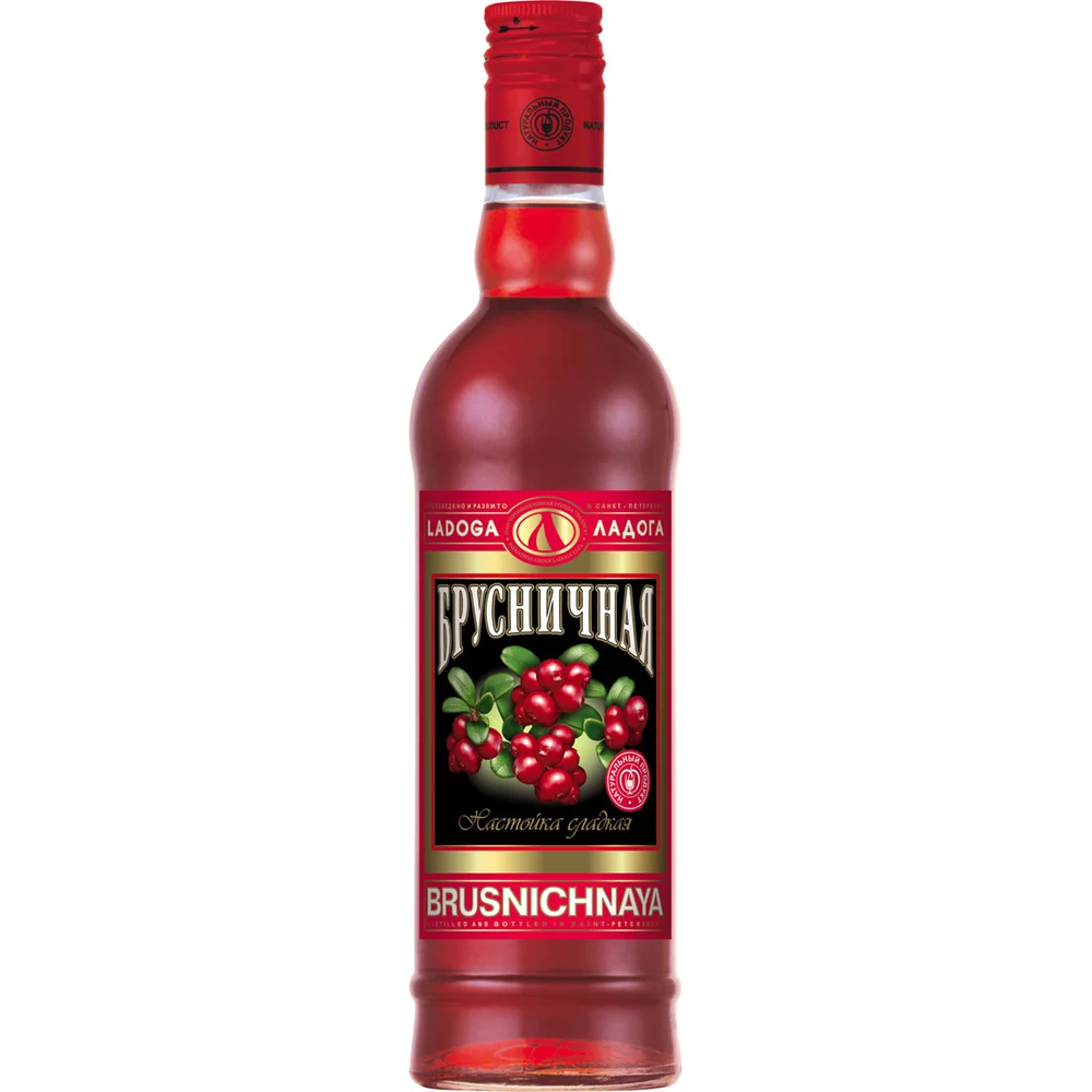 Настойка Ладога Брусничная, 0,5 л — Россия