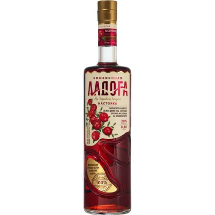 Настойка Ладога Клюквенная, 0,5 л — Россия