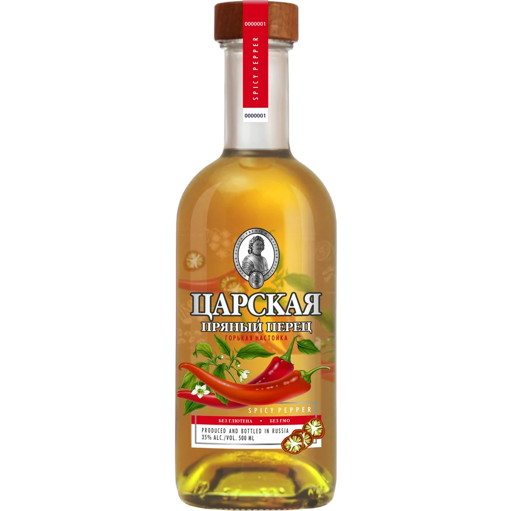 Настойка Царская Пряный Перец, 0,5 л — Россия