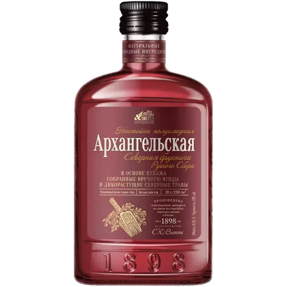 Настойка Архангельская Северная Выдержка Брусника, 0,25 л — Россия
