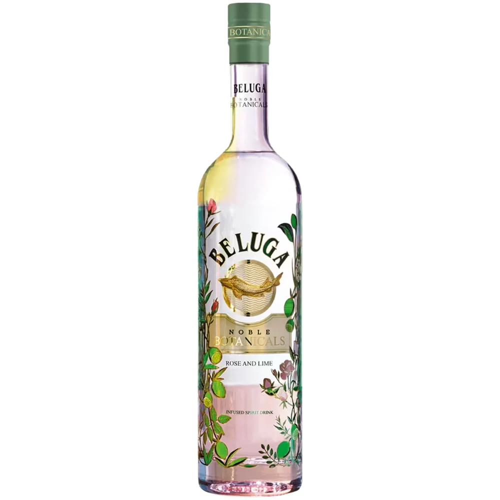 Настойка Beluga Noble Botanicals Rose and Lime, 0,7 л — Россия