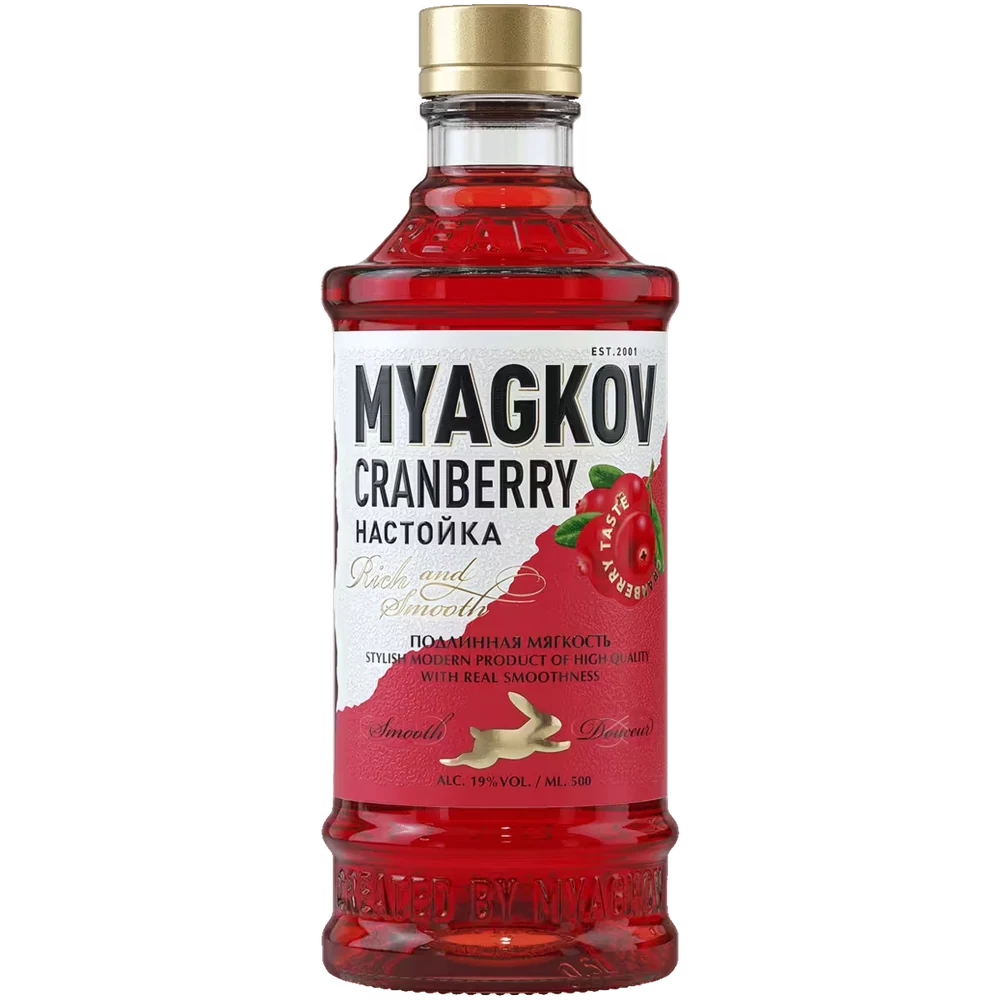 Настойка Мягков Клюква, 0,5 л — Россия