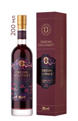 Настойка ягодная сладкая Онегин Gourmet Черная смородина в подарочной упаковке, 0,2 л — Россия