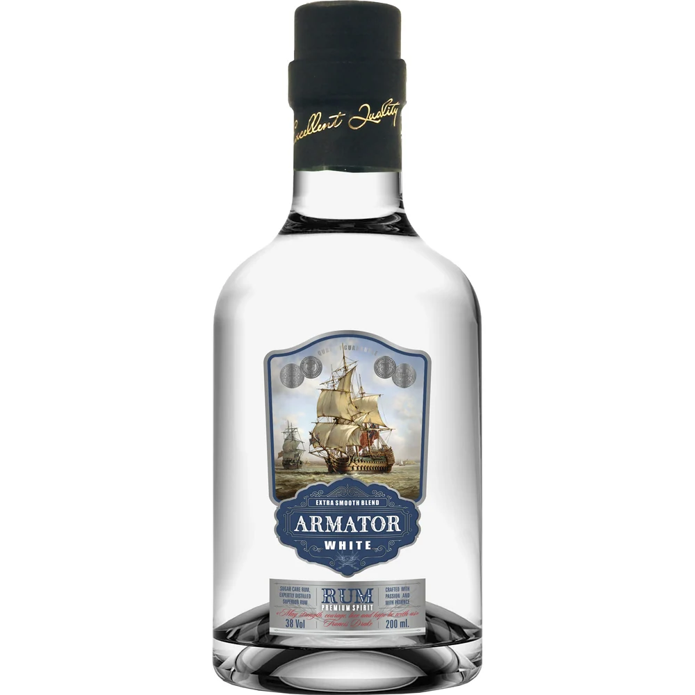 Ром Арматор Белый, 0,2 л — Россия