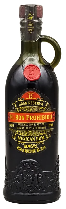 Ром El Ron Prohibido Gran Reserva 15 years 40% 0,1 л — Мексика